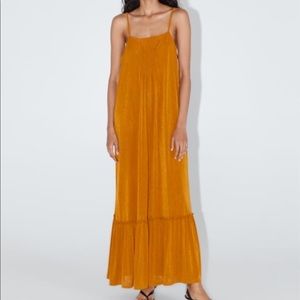 Long textured weave Zara dress